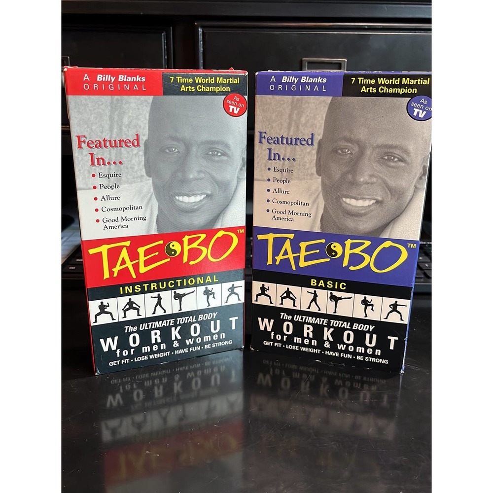 Tae Bo Workout VHS Tapes